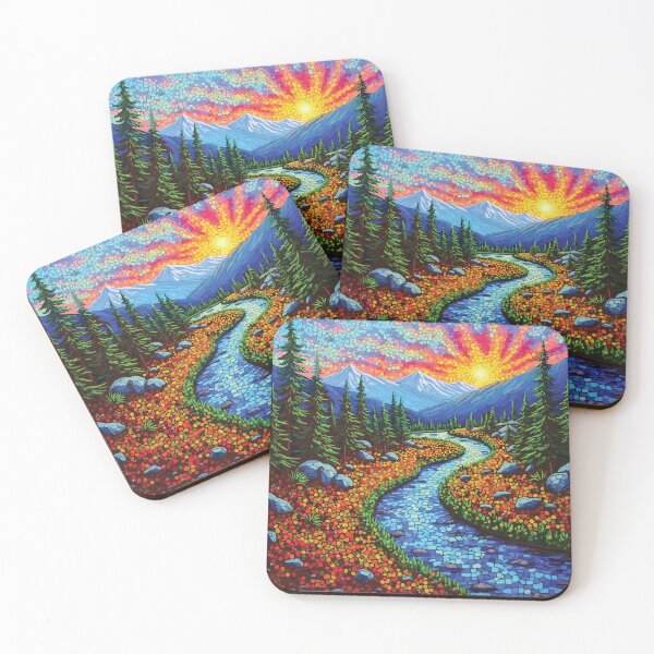 Item preview, Mosaic of Rocky Mountain National Park designed and sold by designmari.