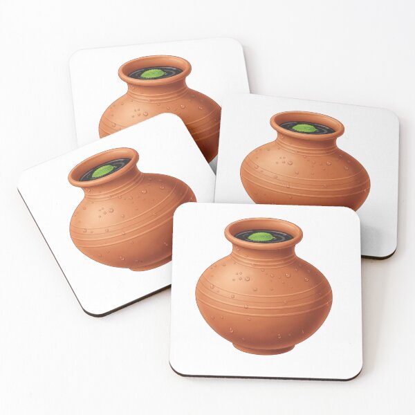 Item preview, Traditional Clay Water Jar Illustration designed and sold by AbanoubStore.