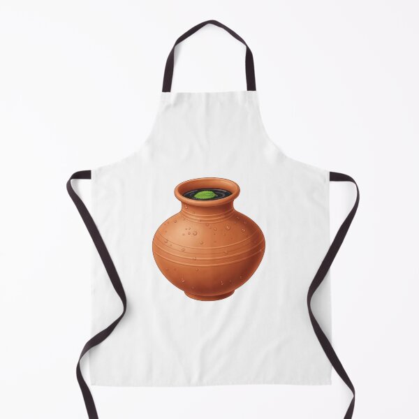 Item preview, Traditional Clay Water Jar Illustration designed and sold by AbanoubStore.