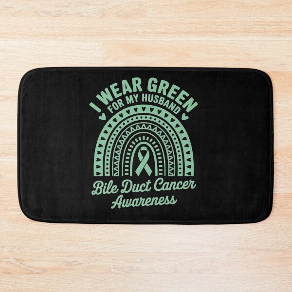 Item preview, I Wear Green For My Husband Bile Duct Cancer Awareness designed and sold by BlassmausArt.