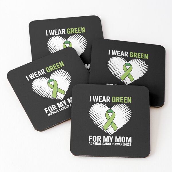 Item preview, I Wear Green For My Mom Adrenal Cancer Awareness designed and sold by BlassmausArt.