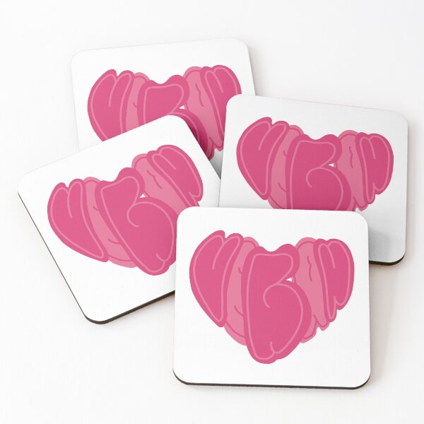 Item preview, Pink Vegan Heart designed and sold by caramelrts.