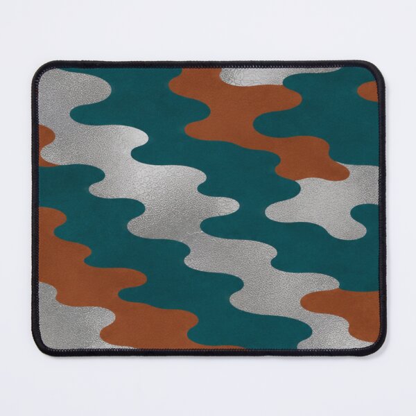 Item preview, Dark Aqua, Cinnamon & Silver Camo designed and sold by DesignsByPrnces.