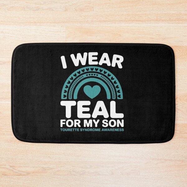Item preview, I Wear Teal For My Son Tourette Syndrome Awareness designed and sold by BlassmausArt.