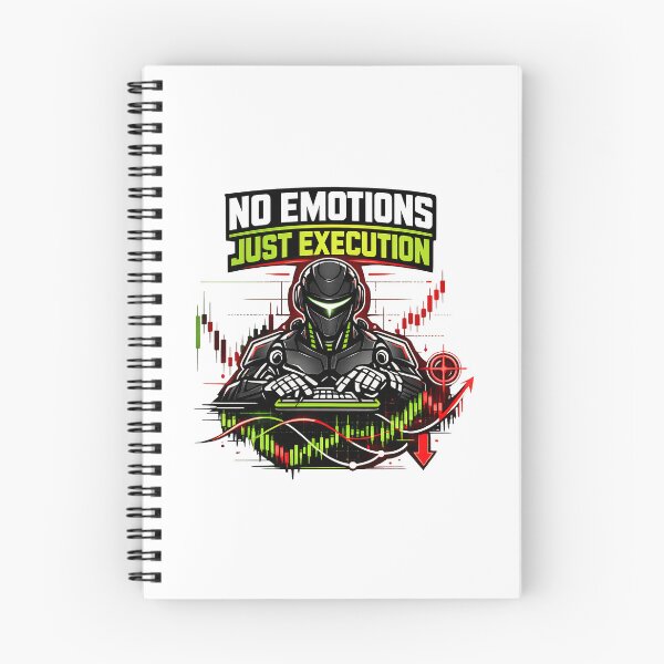 Item preview, Robotic Trader – No Emotions Just Execution | Algorithmic Trading Design designed and sold by Chart Store | Trading Life.