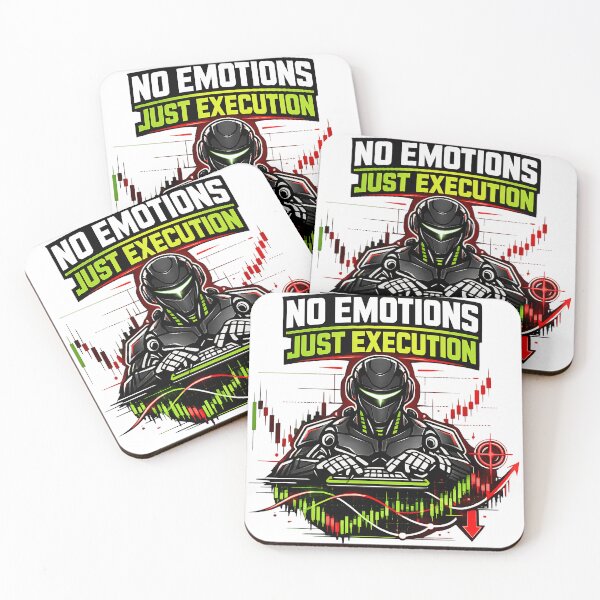 Item preview, Robotic Trader – No Emotions Just Execution | Algorithmic Trading Design designed and sold by Chart Store | Trading Life.