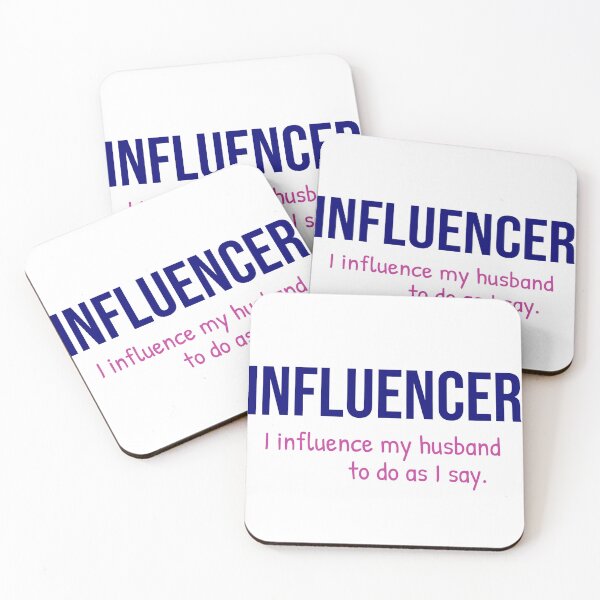 Item preview, Influencer Wife Funny Facts of Life designed and sold by color4all.