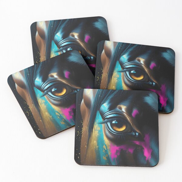 Item preview, Soul of the Desert - Arabian Horse Eye Macro designed and sold by GoldenVerseArt.