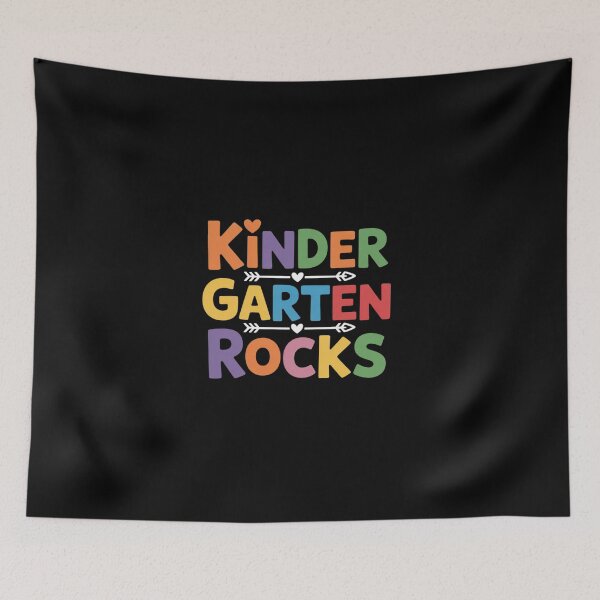 Item preview, Kindergarten Rocks Back to School Boy Girl Teacher  designed and sold by BlassmausArt.