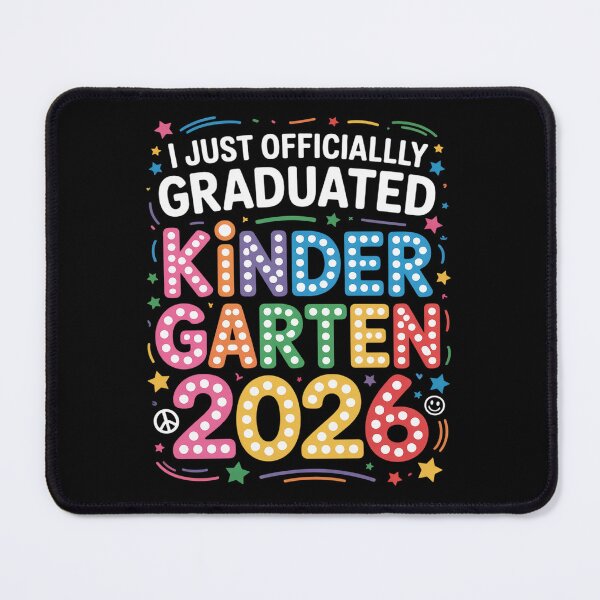 Item preview, Kindergarten Graduation Class of 2026 Groovy Graduated 2026 designed and sold by BlassmausArt.