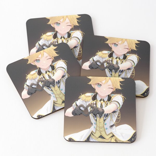 Item preview, Kagamine Len Vocaloid White Idol Heart designed and sold by Spraykart.