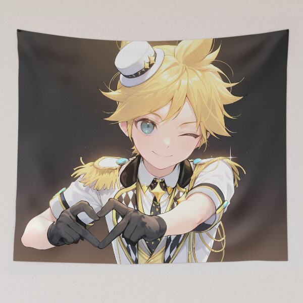 Item preview, Kagamine Len Vocaloid White Idol Heart designed and sold by Spraykart.