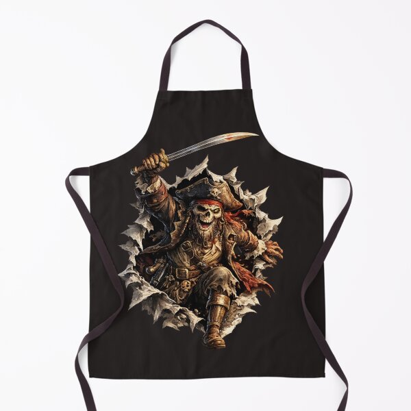 Item preview, Pirate Breaking Through Shirt designed and sold by shorethings.