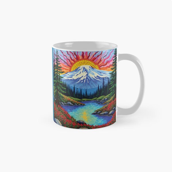 Item preview, Mosaic of Mount Rainier National Park designed and sold by designmari.