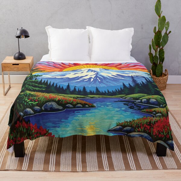 Item preview, Mosaic of Mount Rainier National Park designed and sold by designmari.