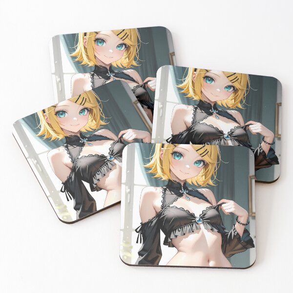 Item preview, Kagamine Rin VOCALOID Elegant Noir Room Portrait designed and sold by Spraykart.
