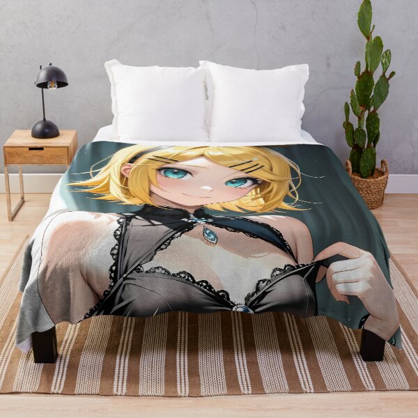 Item preview, Kagamine Rin VOCALOID Elegant Noir Room Portrait designed and sold by Spraykart.
