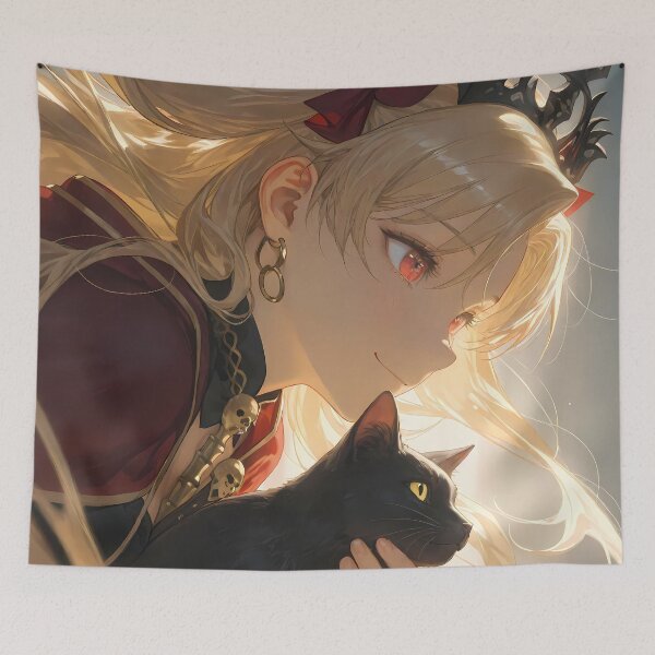 Item preview, Space Ereshkigal Fate Grand Order Cathedral Cat Glow designed and sold by Spraykart.