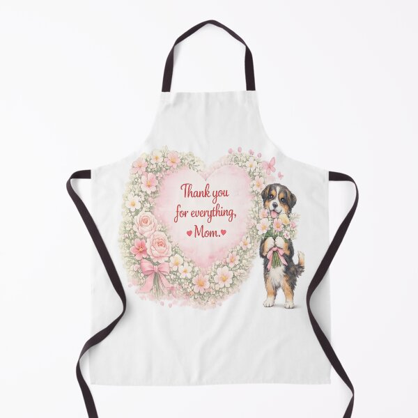 Item preview, Thank You Mom Puppy Art designed and sold by CalineczkaArt.