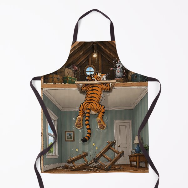 Item preview, Tiger Gets Laughed At While Hunting Mice in the Attic designed and sold by nikkolaus.