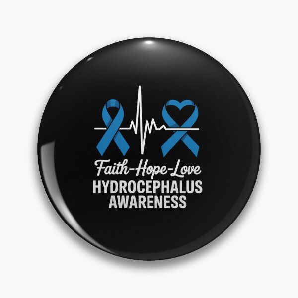 Item preview, Hydrocephalus Awareness Heartbeat Christian Cross Support designed and sold by fferomananul.