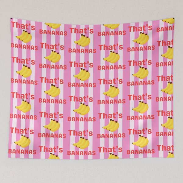 Item preview, Retro Preppy Pink Bananas Aesthetic designed and sold by VibranPalette.