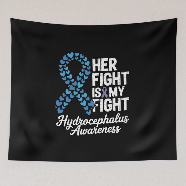 Item preview, Hydrocephalus Awareness Her Fight Is My Fight designed and sold by fferomananul.