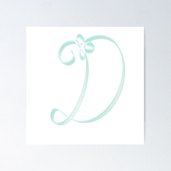Item preview, Swirl letter F designed and sold by foxscribbles.