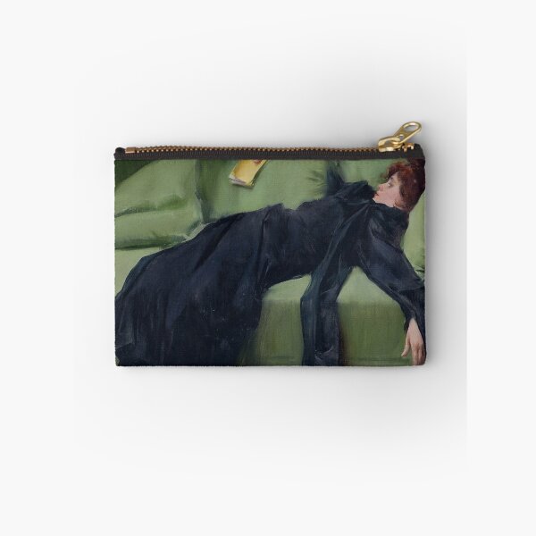 Item preview, After the Ball by  Ramon Casas - Vintage Impressionist Reading Woman Painting for Dark Academia Lovers designed and sold by RickE.