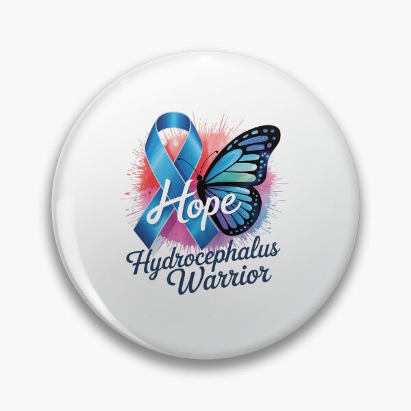 Item preview, Hydrocephalus Awareness Hope Butterfly designed and sold by fferomananul.