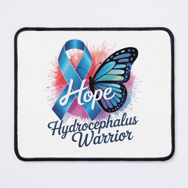 Item preview, Hydrocephalus Awareness Hope Butterfly designed and sold by fferomananul.