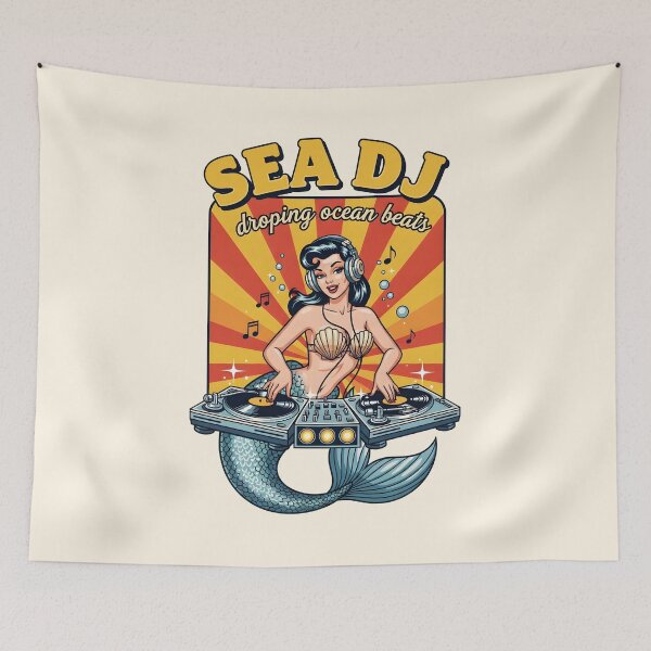 Item preview, Sea DJ – Dropping Ocean Beats designed and sold by Sea Gem.
