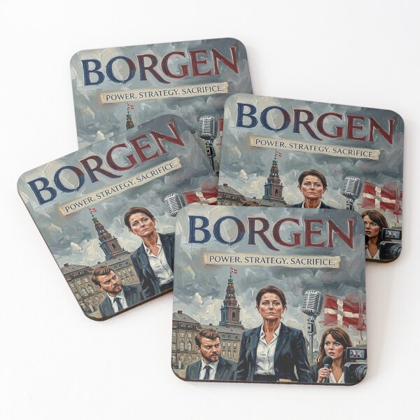 Item preview, Borgen: Power, Strategy, Sacrifice designed and sold by Art's Diner.