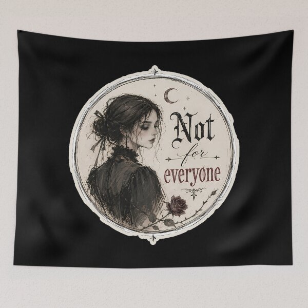 Item preview, GOTHIC GIRL NOT FOR EVERYONE designed and sold by gothelis.