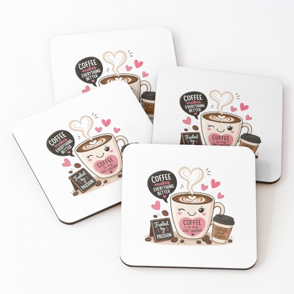 Item preview, Coffee Everything Cute designed and sold by Hey Life  Vibes.