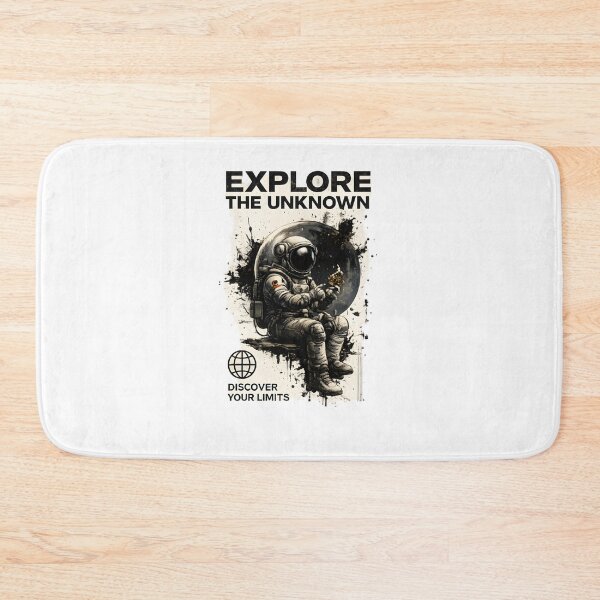 Item preview, Explore The Unknown - Gritty Astronaut Space Discovery Art designed and sold by Divakar Fashion.