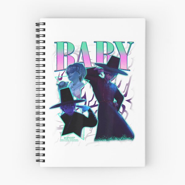 Item preview, Retro Kpop Demon Idol Baby Showcase Y2K Poster Design designed and sold by bigsbysc.