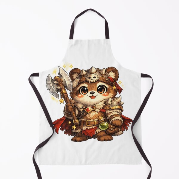Item preview, Bear Barbarian Cute Fantasy Mascot designed and sold by Byte Bark.