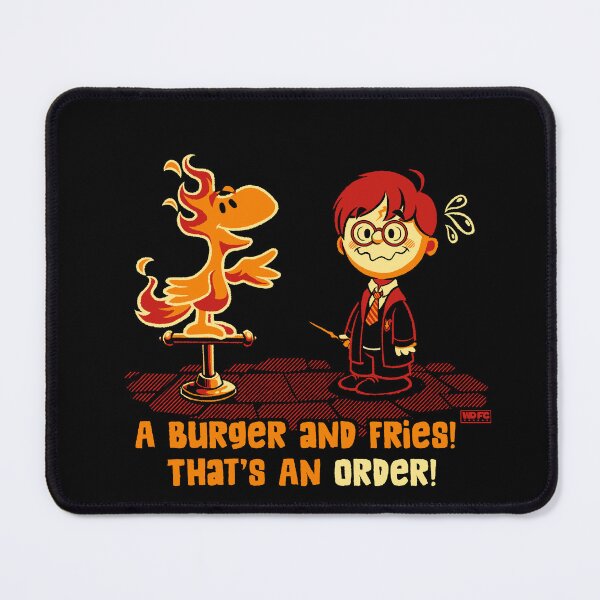 Item preview, A Burger and Fries! That’s An Order! designed and sold by World Domination For Cats ®.