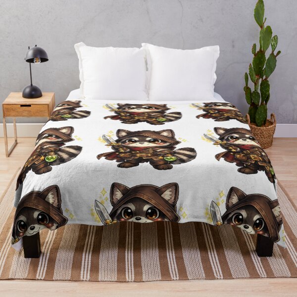 Item preview, Raccoon Rogue Cozy Fantasy Animal Design designed and sold by Byte Bark.
