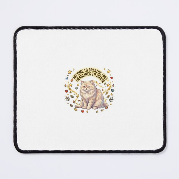 Item preview, No Time To Breathe, Only Deadlines To Chase designed and sold by wildbest.