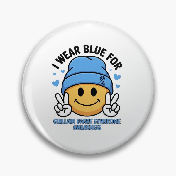 Item preview, I Wear Blue for Guillain Barre Syndrome Awareness designed and sold by fferomananul.