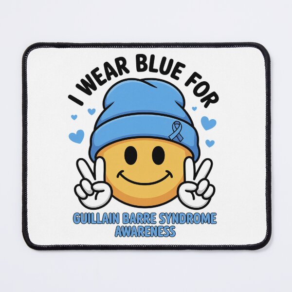 Item preview, I Wear Blue for Guillain Barre Syndrome Awareness designed and sold by fferomananul.