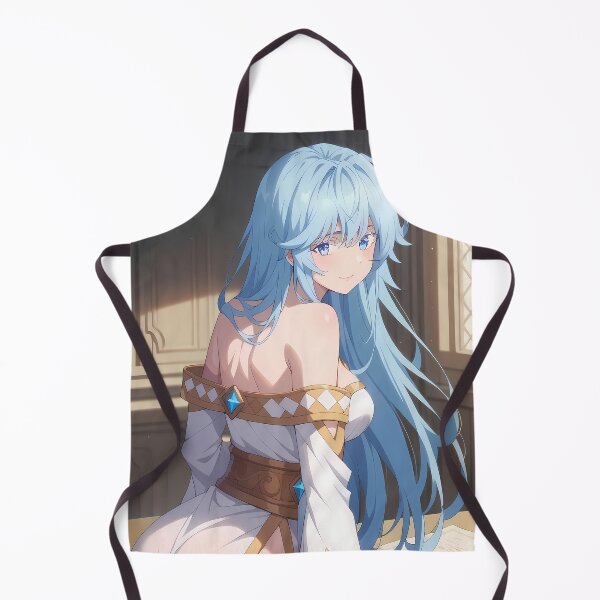Item preview, Elfaria Albis Serfort Wistoria Wand Sword Blue Hair Elegant Pose designed and sold by SuperTeamCanada.
