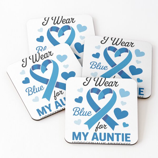 Item preview, I Wear Blue For My Auntie Hydrocephalus Awareness designed and sold by fferomananul.