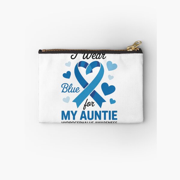 Item preview, I Wear Blue For My Auntie Hydrocephalus Awareness designed and sold by fferomananul.