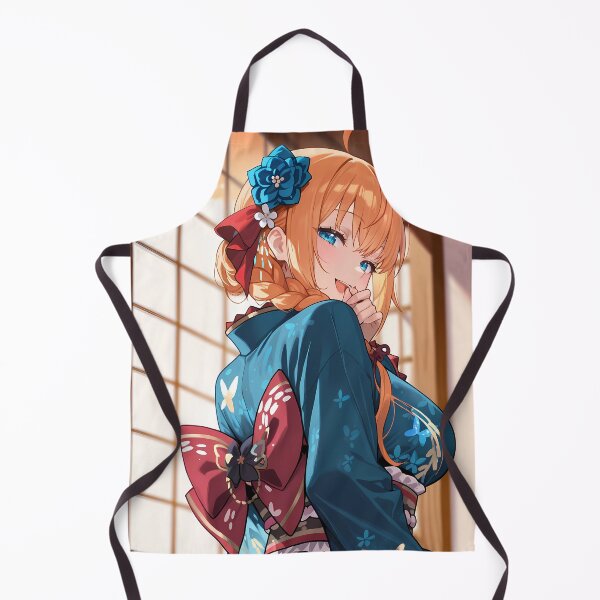 Item preview, Pecorine Princess Connect Teal Kimono Window Smile designed and sold by SuperTeamCanada.