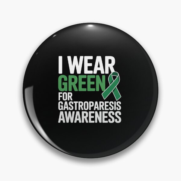 Item preview, I Wear Green Gastroparesis Awareness Ribbon designed and sold by fferomananul.