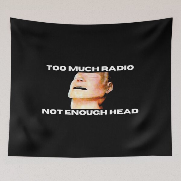Item preview, Too Much Radio Not Enough Head The Bends Mannequin designed and sold by JQKERdesigns.