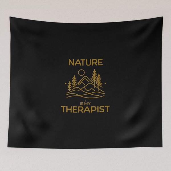 Item preview, Nature Is My Therapist - Soulful Design for Nature Lovers designed and sold by ngan2614387.